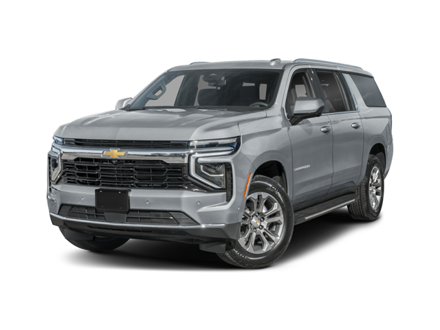2026 Chevrolet Suburban angled front in Medford, OR
