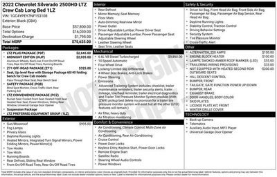 2022 Chevrolet Silverado 2500 HD LTZ