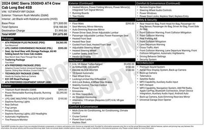 2024 GMC Sierra 3500 HD AT4