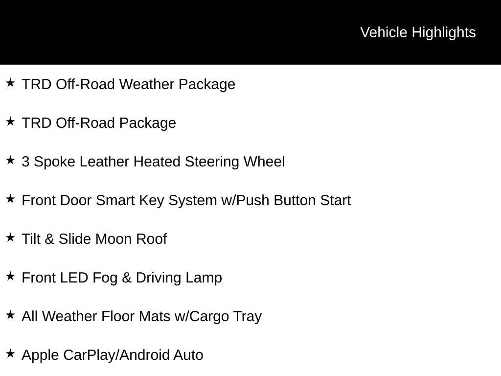 2021 Toyota RAV4 TRD Off Road