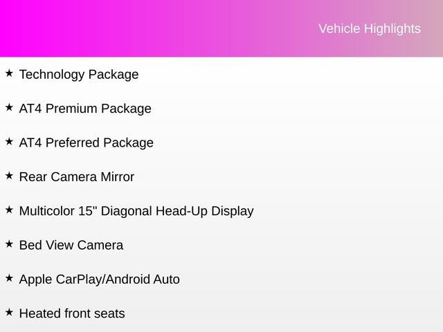 2025 GMC Sierra 1500 AT4