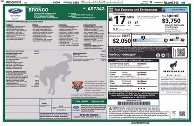 2022 Ford Bronco Base