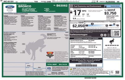 2022 Ford Bronco Base