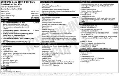 2022 GMC Sierra 3500 HD SLT