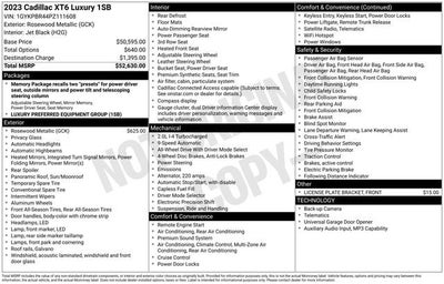 2023 Cadillac XT6 Luxury