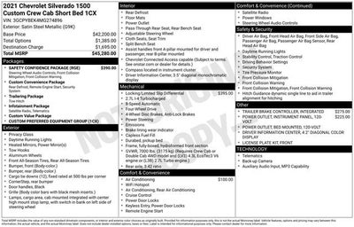 2021 Chevrolet Silverado 1500 Custom