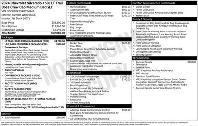 2024 Chevrolet Silverado 1500 LT Trail Boss