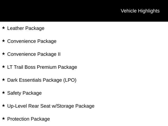 2024 Chevrolet Silverado 1500 LT Trail Boss