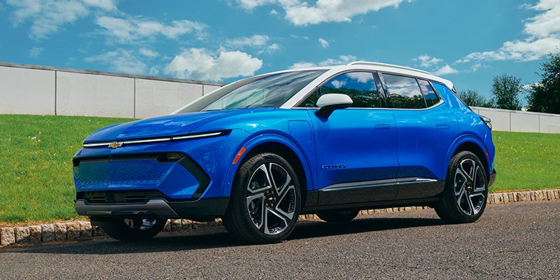 2026 blue Equinox EV in Ashland, OR