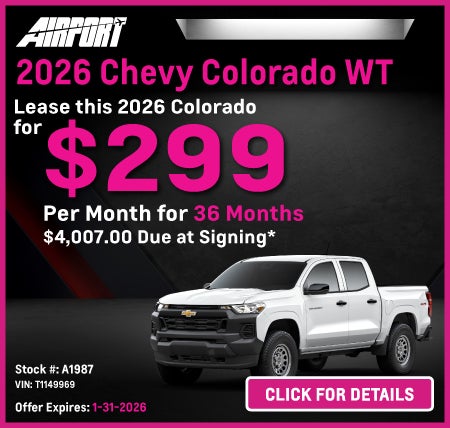 2026 Chevy Colorado WT