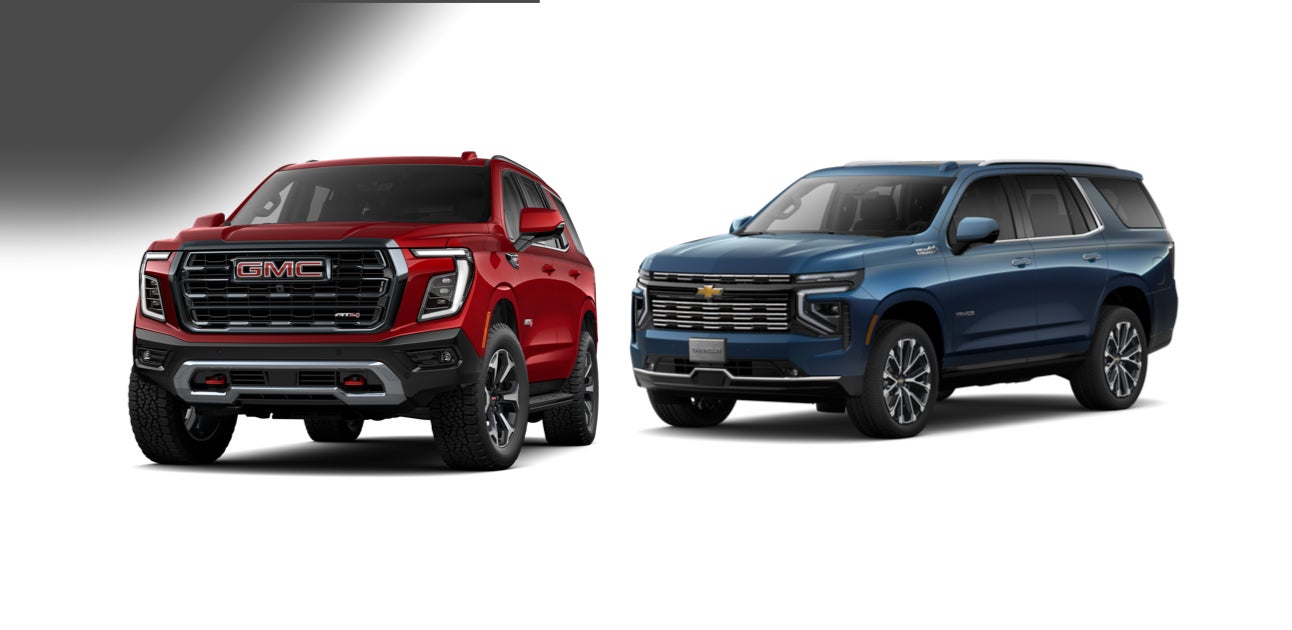 2025 Chevy Tahoe vs. 2025 GMC Yukon at Medford, OR