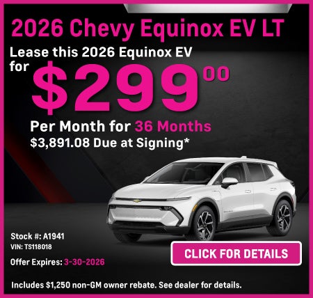 2026 Chevrolet Equinox EV lT