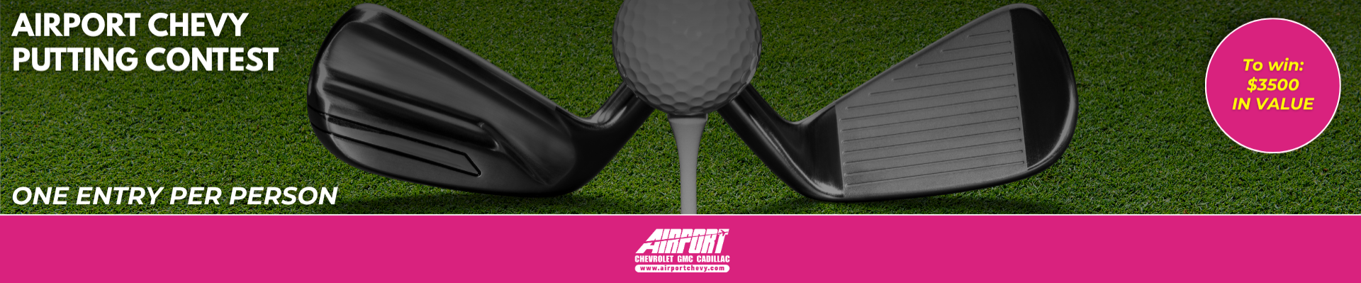 Airport Chevy Putting Contest